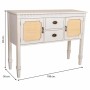 Buffet Alexandra House Living Blanc Rotin Bois d'épicéa 36 x 82 x 108 cm