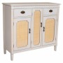 Buffet Alexandra House Living Blanc Rotin Bois d'épicéa 36 x 88 x 95 cm