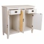 Sideboard Alexandra House Living White Rattan Fir wood 36 x 88 x 95 cm