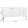 Buffet Alexandra House Living Blanc Doré Bois MDF 42 x 71 x 145 cm