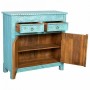 Buffet Alexandra House Living Bleu Bois de manguier 41 x 101 x 101 cm