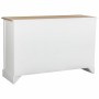 Buffet Alexandra House Living Blanc Marron Alliage de Zinc Bois MDF 40 x 82 x 124 cm