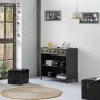 Sideboard Alexandra House Living Grey Iron Fir wood 40 x 79 x 80 cm