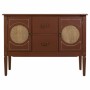 Sideboard Alexandra House Living Brown Natural Rattan Fir wood 40 x 78 x 106 cm