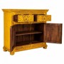 Sideboard Alexandra House Living Yellow Iron Mango wood 40 x 90 x 90 cm