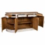 Buffet Alexandra House Living Blanc Marron Laiton Bois de manguier 45 x 177 x 91 cm