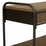 Sideboard Alexandra House Living Brown Iron Fir wood 38 x 58 x 149 cm