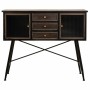 Sideboard Alexandra House Living Brown Metal 42 x 100 x 122 cm