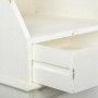 Sideboard Alexandra House Living White Glass Mango wood 45 x 106 x 125 cm