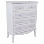 Chest of drawers Alexandra House Living White MDF Wood 40 x 105 x 80 cm