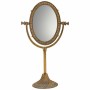 Mirror with Mounting Bracket Alexandra House Living Gold Resin 9 x 30 x 17 cm