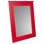 Wall mirror Alexandra House Living Red Glass Fir wood 3 x 90 x 70 cm