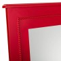 Wall mirror Alexandra House Living Red Glass Fir wood 3 x 90 x 70 cm