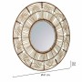 Wall mirror Alexandra House Living Brown 3 x 61 x 61 cm