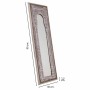 Miroir mural Alexandra House Living Blanc Bois MDF 1 x 90 x 30 cm