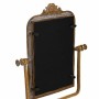 Mirror with Mounting Bracket Alexandra House Living Gold Resin 9 x 35 x 18 cm