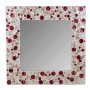 Miroir mural Alexandra House Living Marron Rouge Beige Bois MDF 52 x 2 x 52 cm