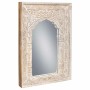 Wall mirror Alexandra House Living Cream Mango wood 6 x 60 x 87 cm