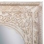 Wall mirror Alexandra House Living Cream Mango wood 6 x 60 x 87 cm