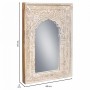 Wall mirror Alexandra House Living Cream Mango wood 6 x 60 x 87 cm