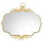 Wall mirror Alexandra House Living Gold Metal Iron Mirror 4 x 90 x 78 cm