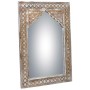 Wall mirror Alexandra House Living White Grey Mango wood 4 x 90 x 60 cm