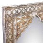 Miroir mural Alexandra House Living Blanc Gris Bois de manguier 4 x 90 x 60 cm