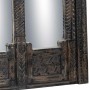 Wall mirror Alexandra House Living Black Mango wood 12 x 150 x 183 cm