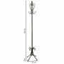 Hat stand Alexandra House Living Black 90 x 214 x 161 cm