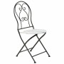 Ensemble Table + 2 Chaises Alexandra House Living Blanc Noir 60 x 75 x 60 cm