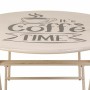 Ensemble Table + 2 Chaises Alexandra House Living Blanc 60 x 75 x 60 cm