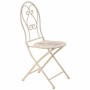 Ensemble Table + 2 Chaises Alexandra House Living Blanc 60 x 75 x 60 cm