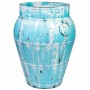 Vase Alexandra House Living Bleu Bois de manguier 45 x 60 x 45 cm