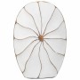 Vase Alexandra House Living White Polyresin 8 x 39 x 27 cm