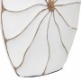 Vase Alexandra House Living White Polyresin 8 x 39 x 27 cm