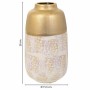 Vase Alexandra House Living Gold Ceramic 15 x 28 x 15 cm