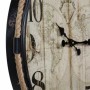 Wall Clock Alexandra House Living Black Iron MDF Wood 69 x 2 x 64 cm