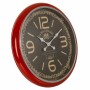 Horloge Murale Alexandra House Living Rouge Fer Bois MDF 62 x 6 x 62 cm