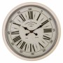 Horloge Murale Alexandra House Living Blanc Fer Bois MDF 62 x 6 x 62 cm