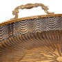 Centerpiece Alexandra House Living Golden Iron 32 x 10 x 38 cm