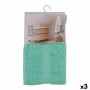 Serviette de toilette Turquoise (70 x 0,5 x 130 cm) (3 Unités)