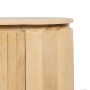 Sideboard MONTMARTRE Black Natural Wood Iron wood and metal Mango wood 170 x 40 x 75 cm