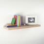 Shelve Fepre 047692 Oak 80 x 25 cm Invisible