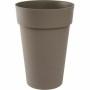 Plant pot EDA Tuscan  Taupe polypropylene Ø 46 x 65 cm