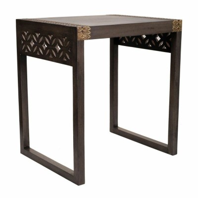 Table d'appoint Alexandra House Living Gris Doré 40 x 54 x 49 cm