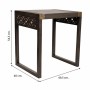 Table d'appoint Alexandra House Living Gris Doré 40 x 54 x 49 cm