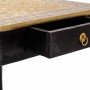 Table d'appoint Alexandra House Living Noir Doré 44 x 15 x 44 cm