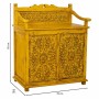 Sideboard Alexandra House Living Yellow Wood 42 x 70 x 85 cm