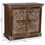 Console Alexandra House Living Brown Mango wood 40 x 90 x 80 cm