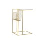 Magazine rack DKD Home Decor Golden Metal Mirror 48 x 35 x 71 cm